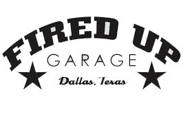 Fired Up Garage Dallas, Texas logo